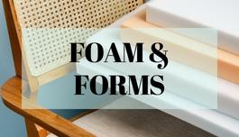 Logo for the brand Foam and Forms